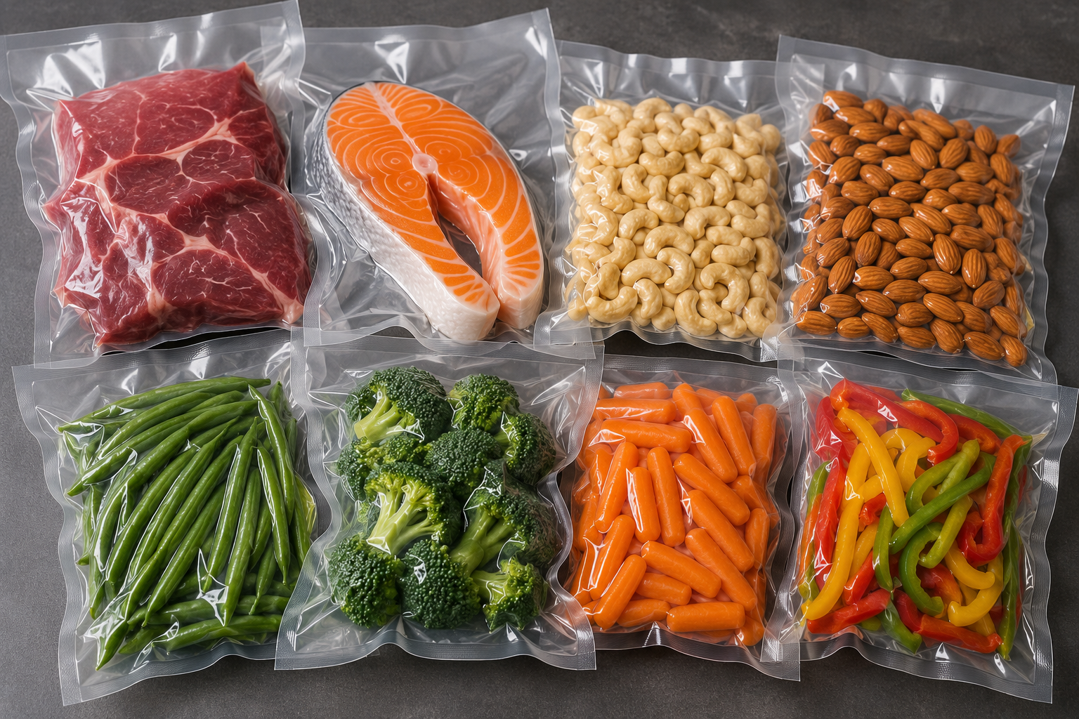 Vacuum Packing Pouches